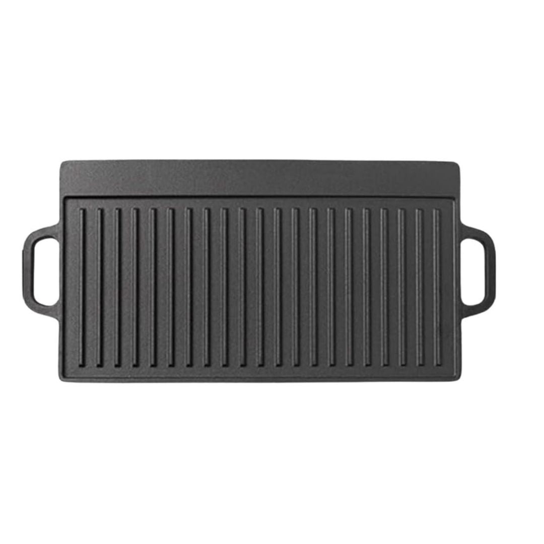 Cast Iron Griddle Pan - Reversible