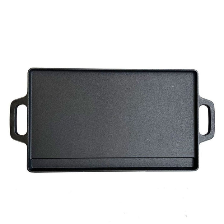 Cast Iron Griddle Pan - Reversible