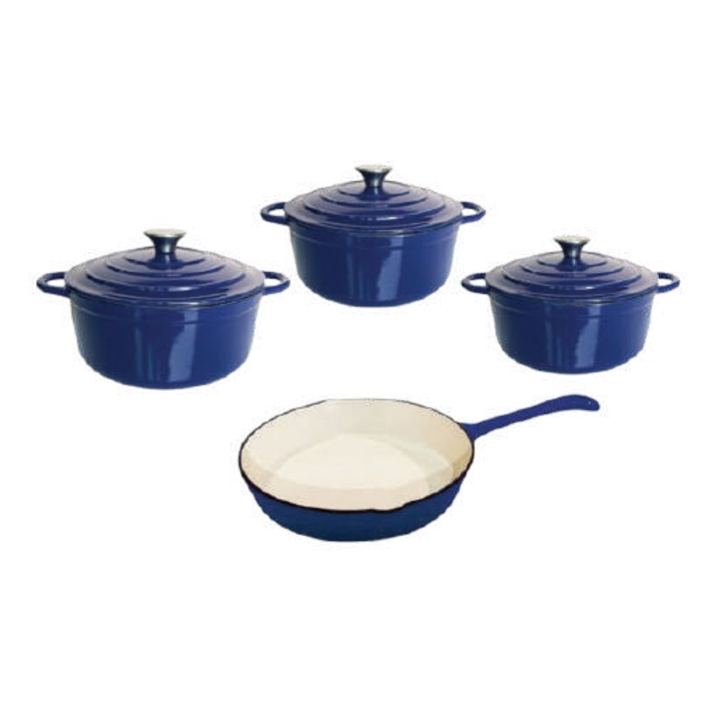 Cast Iron Pot Set - 7pc Continental
