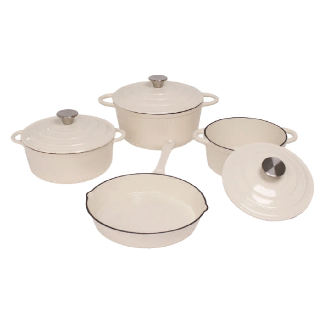 Cast Iron Pot Set - 7pc Continental