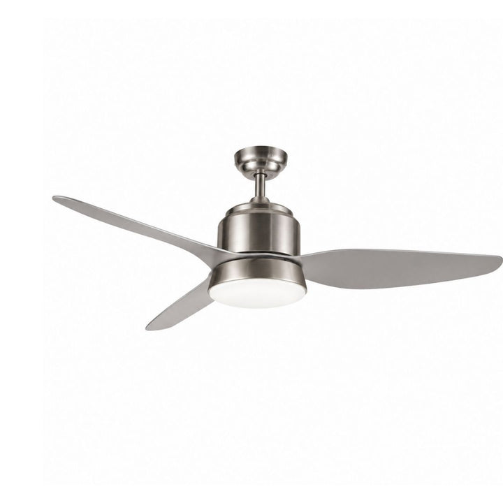 Ceiling Fan - Satin 3 Blade with Light - 122cm