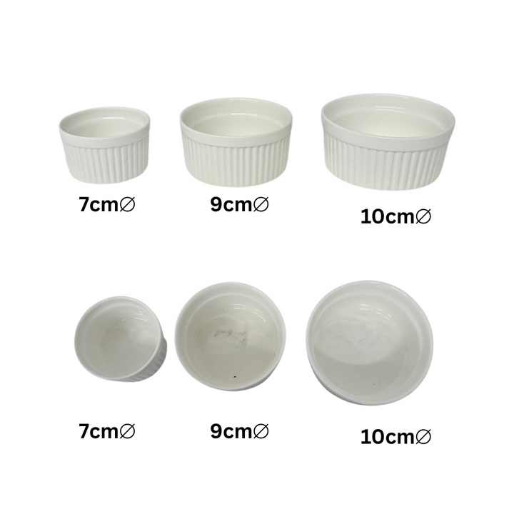 Ceramic Ramekin Dessert Bowl