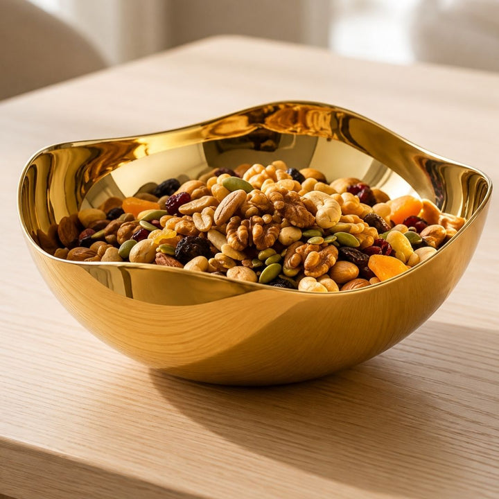 Decor Serving Bowl - Chalice - Gold