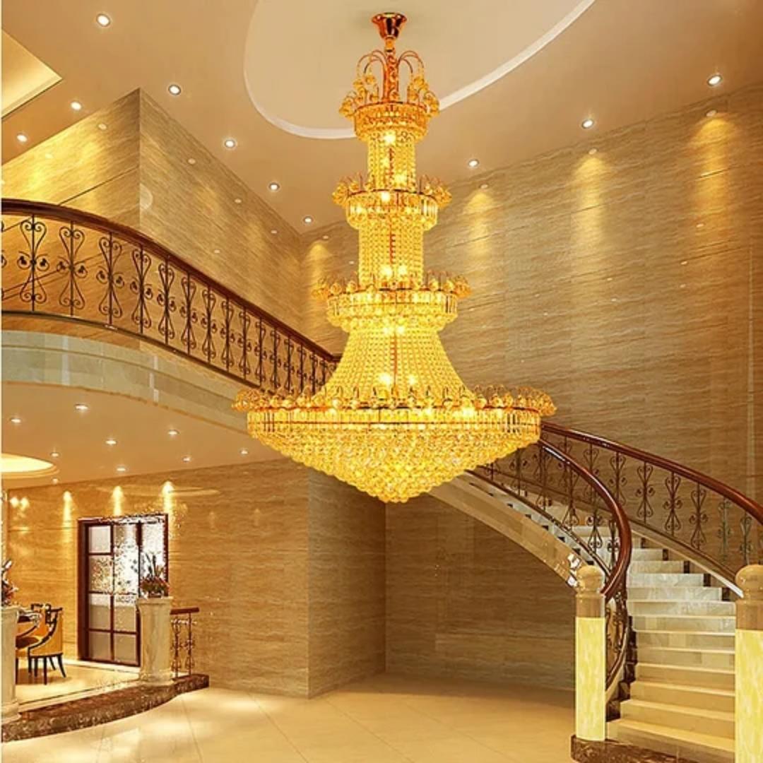 Chandelier Light - Empire Gold / L0001