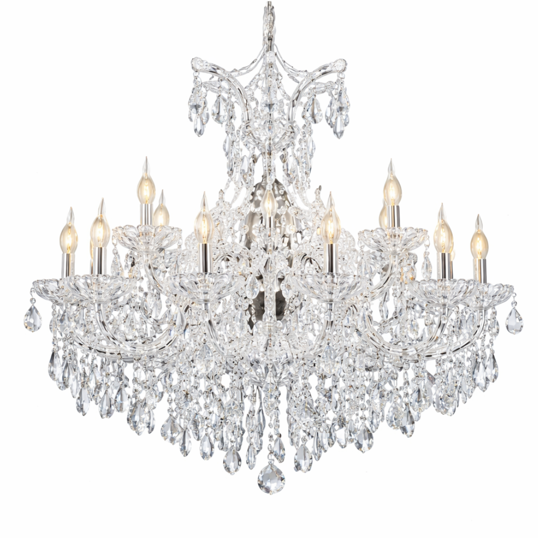 Chandelier Light - European Crystal - 9168