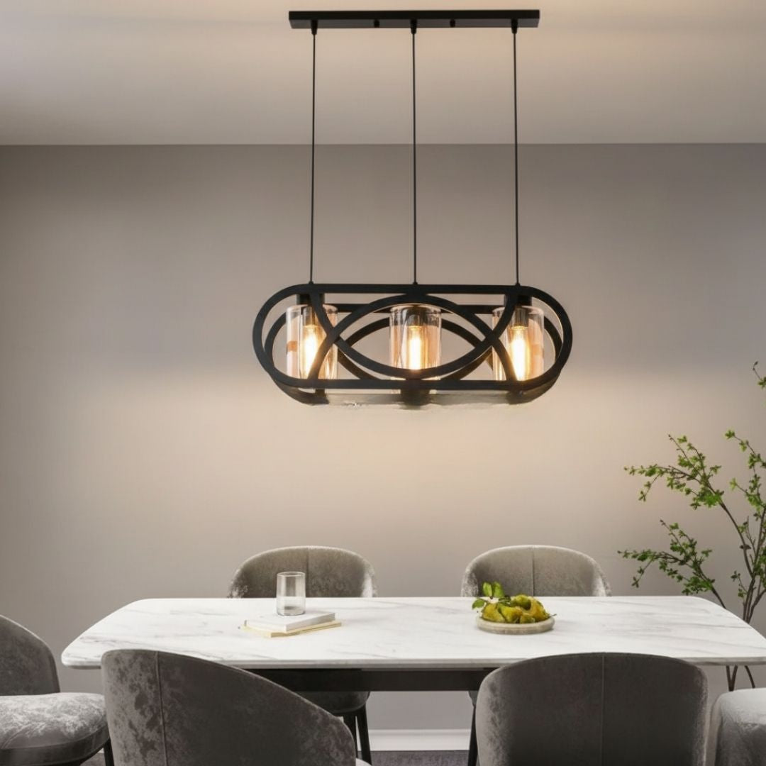 Pendant Light - Halo Metal LED / M1938-3