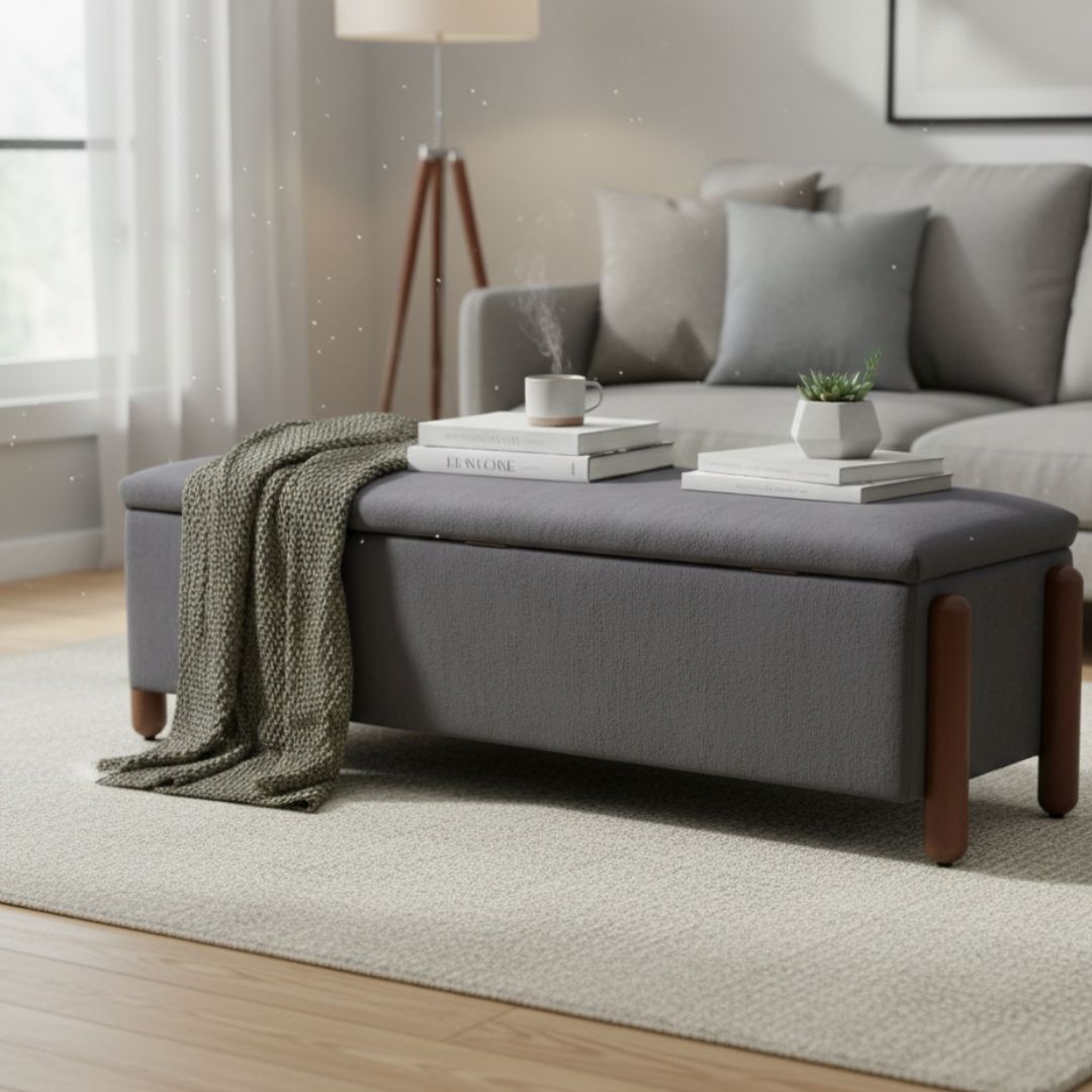 Clara - Storage Ottoman