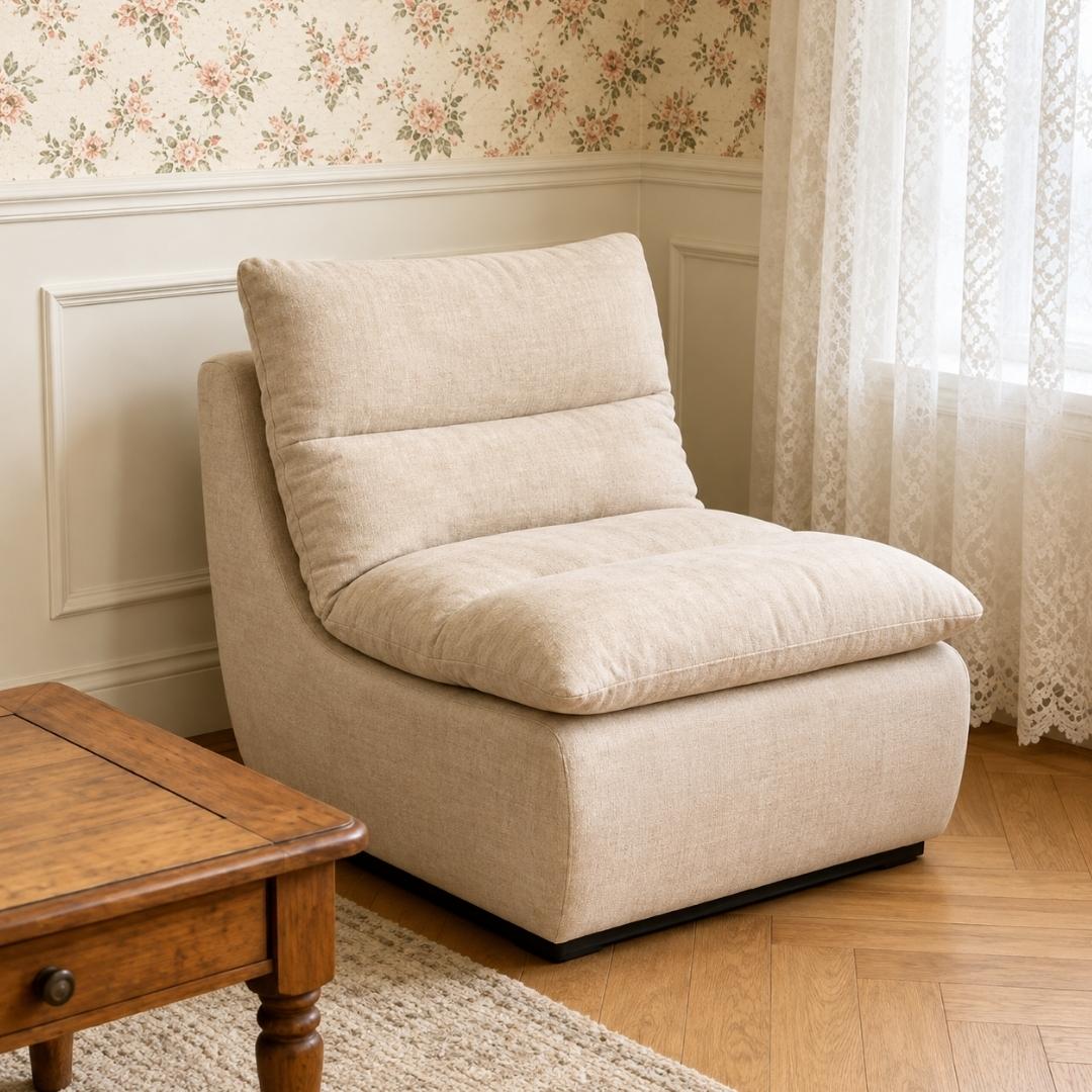 Lounge Chair - Cloud Comfort Single - Compressed Chair - 90cm
