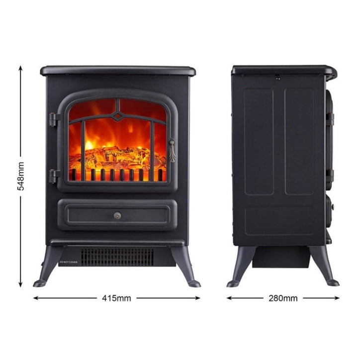 Condere - Electric Fireplace Heater - Kensington