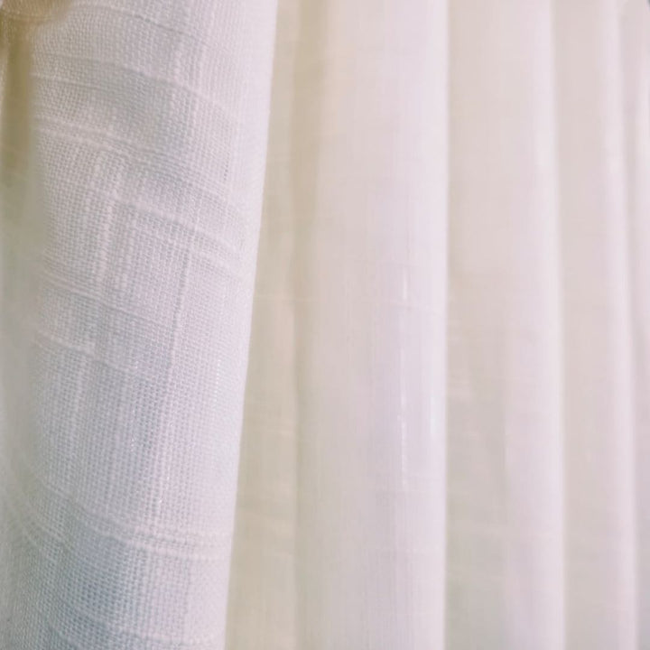 Crossed Linen Taped - Ready Made Lace