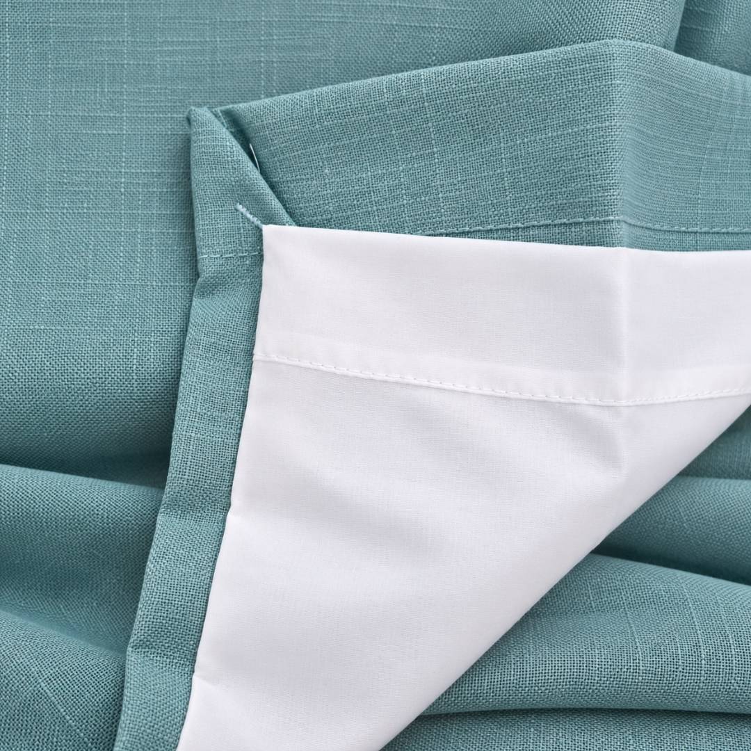 Linen Look - Ready Made Curtain Lined