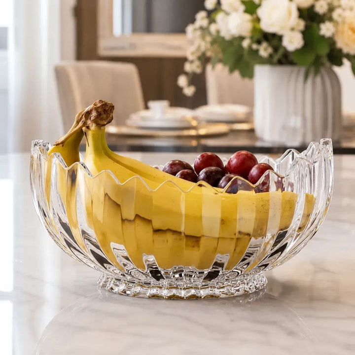 Centerpiece - Glass Fruit Bowl