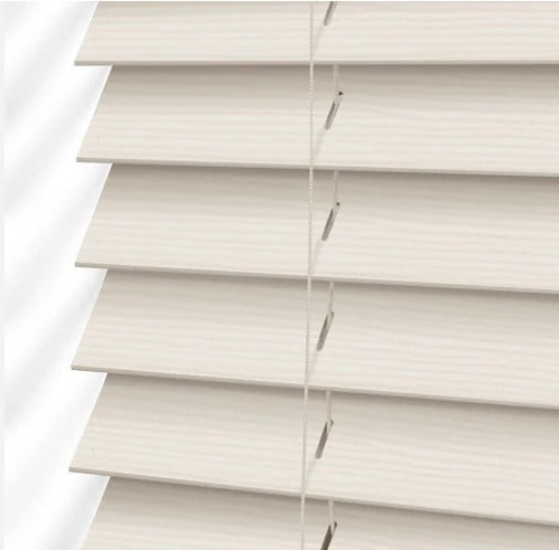 CUSTOM Ready Made Blinds 50mm - Discounted / White wash