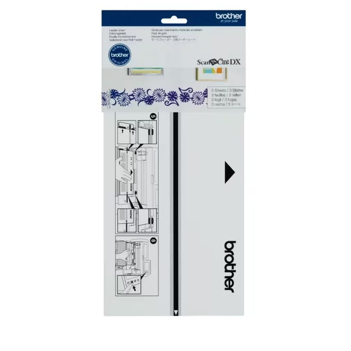 Brother ScanNCut - DX Roll Feeder Leader Sheet - CADXRFLS1 - 3 Pack
