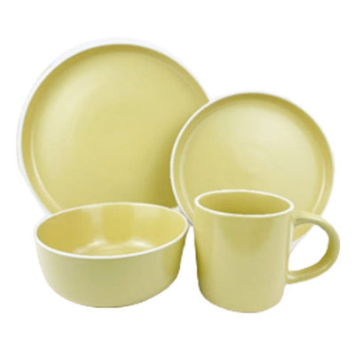 Gold dinner set dinner plate, side plate bolw and cup