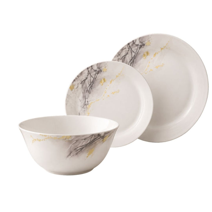 Dinner Sets - Pearl Stoneware - 12pc
