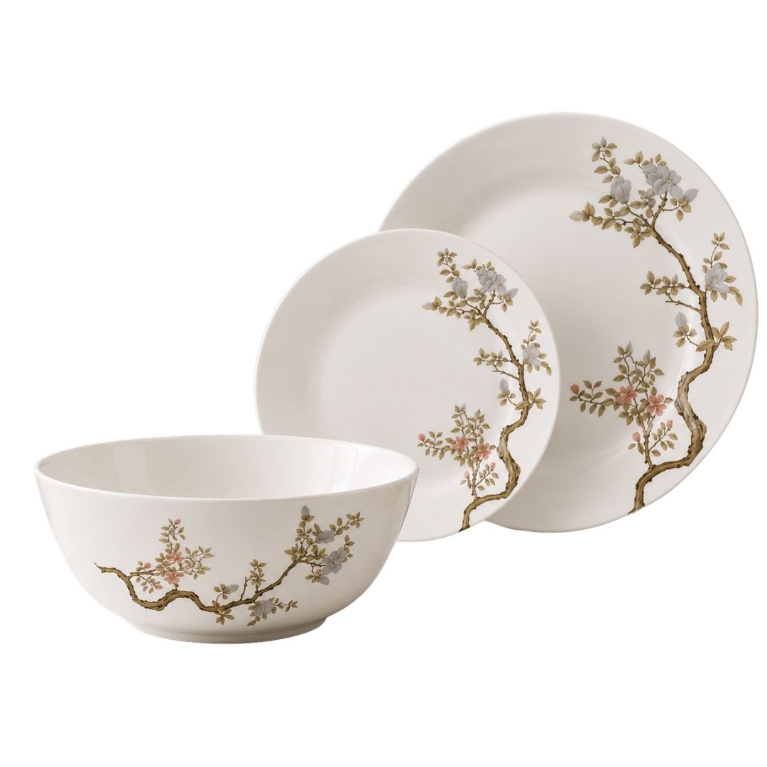 Dinner Sets - Pearl Stoneware - 12pc
