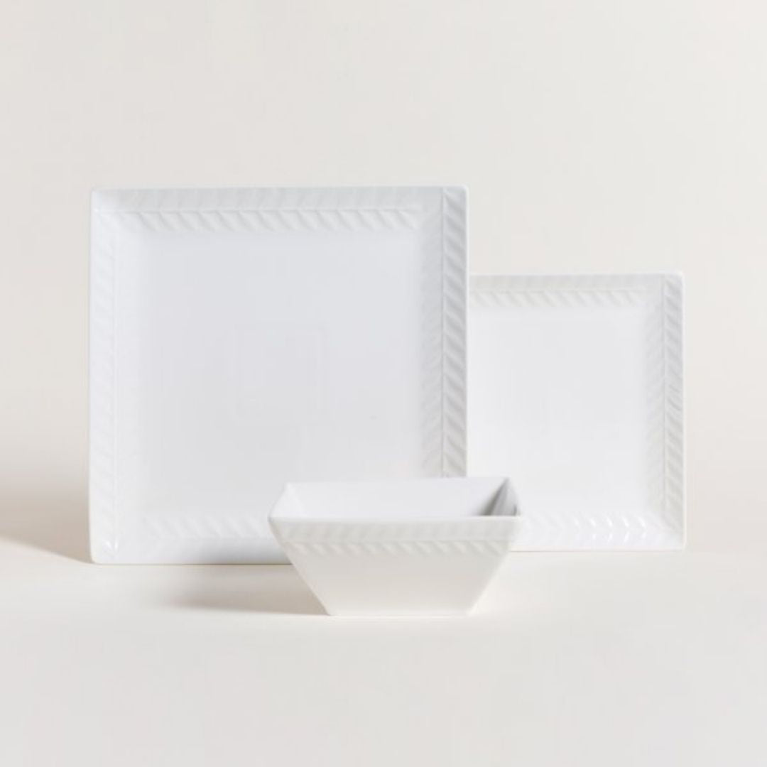 Dinnerware - Square Leaf