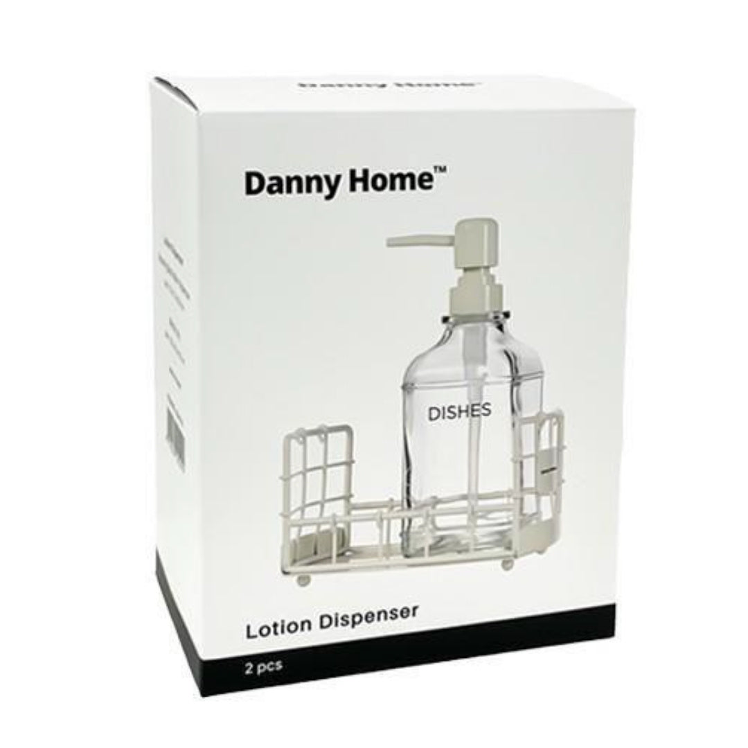 Soap Dispenser With Caddy - 2Pc Set