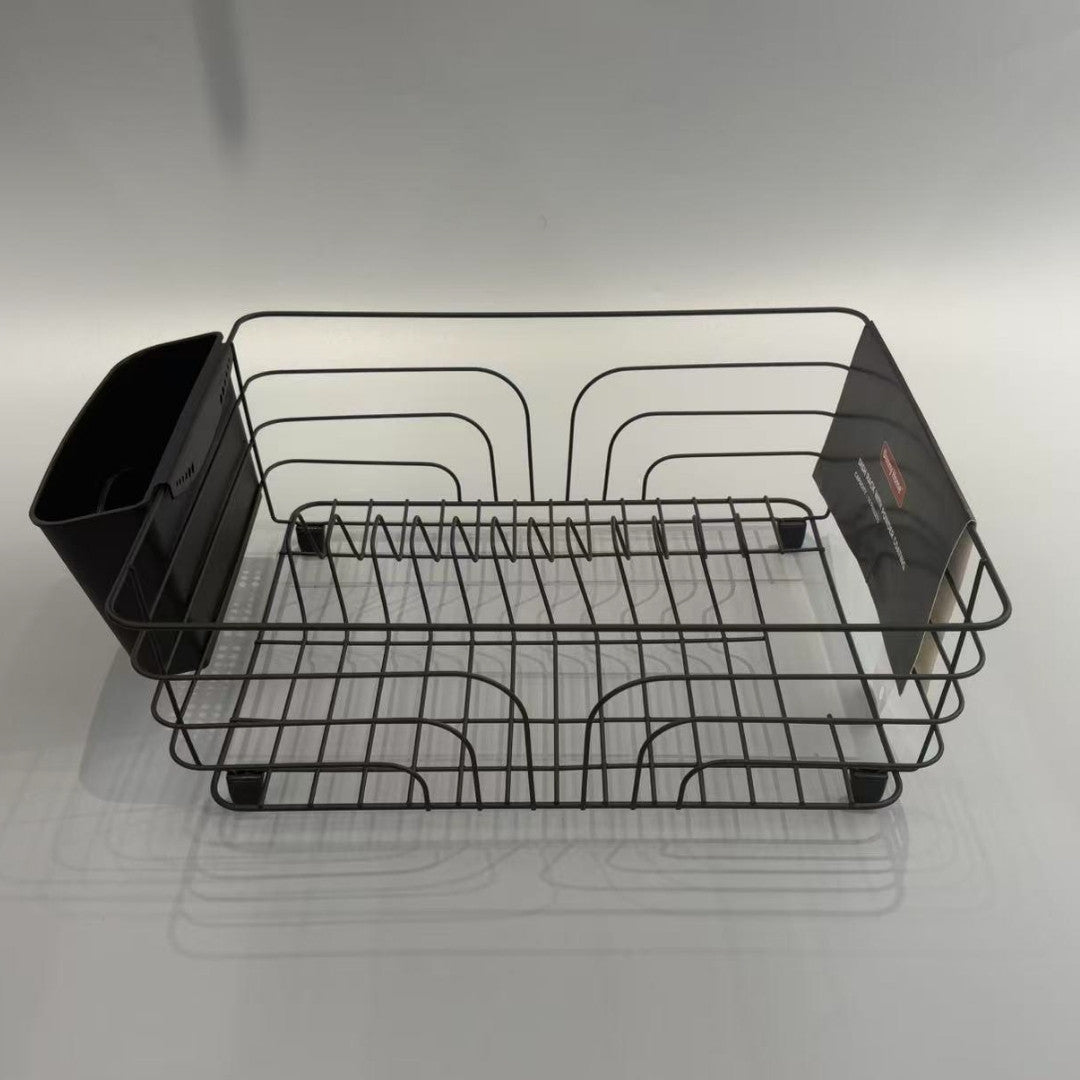 Dish Rack with Single Cutlery Holder – 36cm