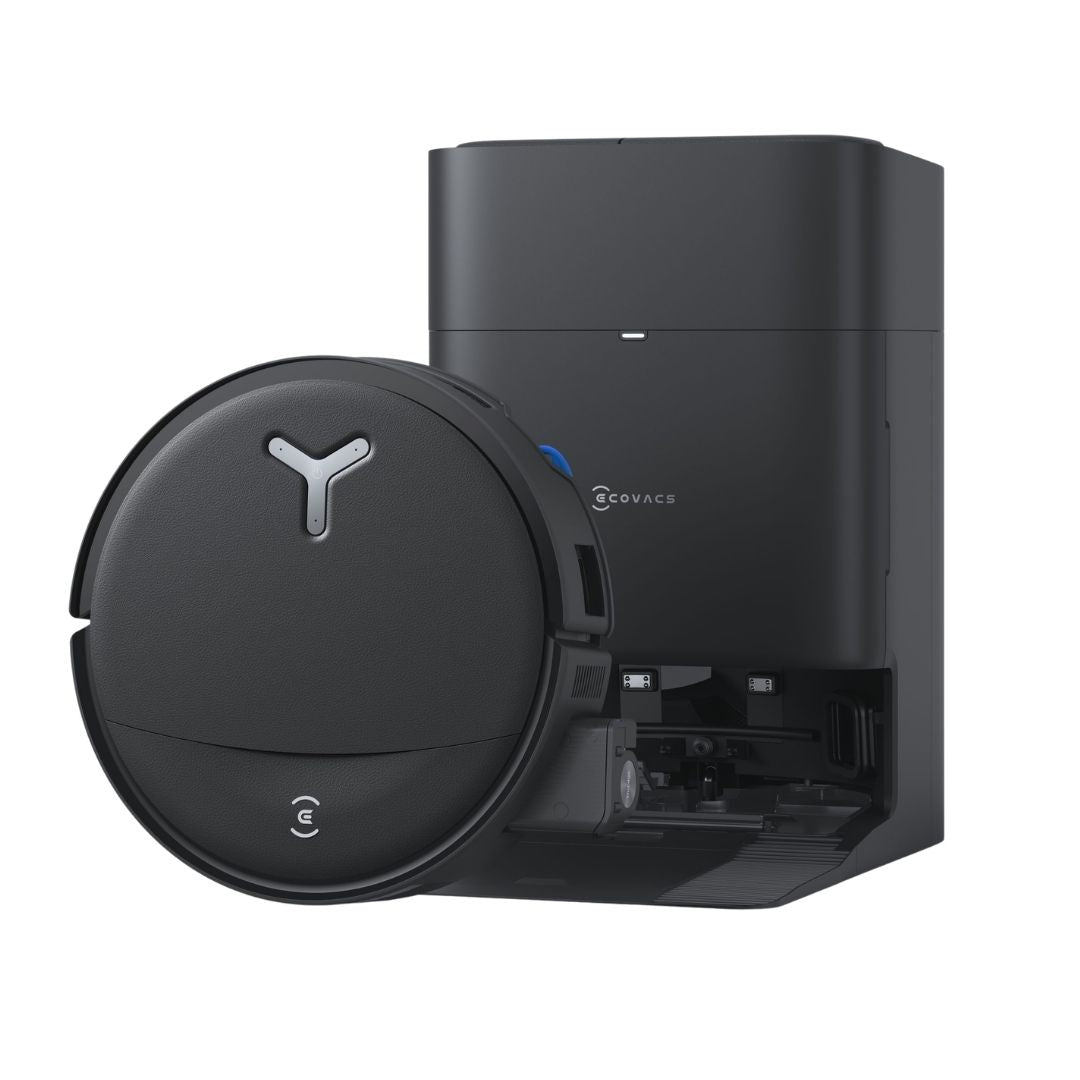 ECOVACS DEEBOT - T80s OMNI Robot Vaccum OZMO ROLLER - Black