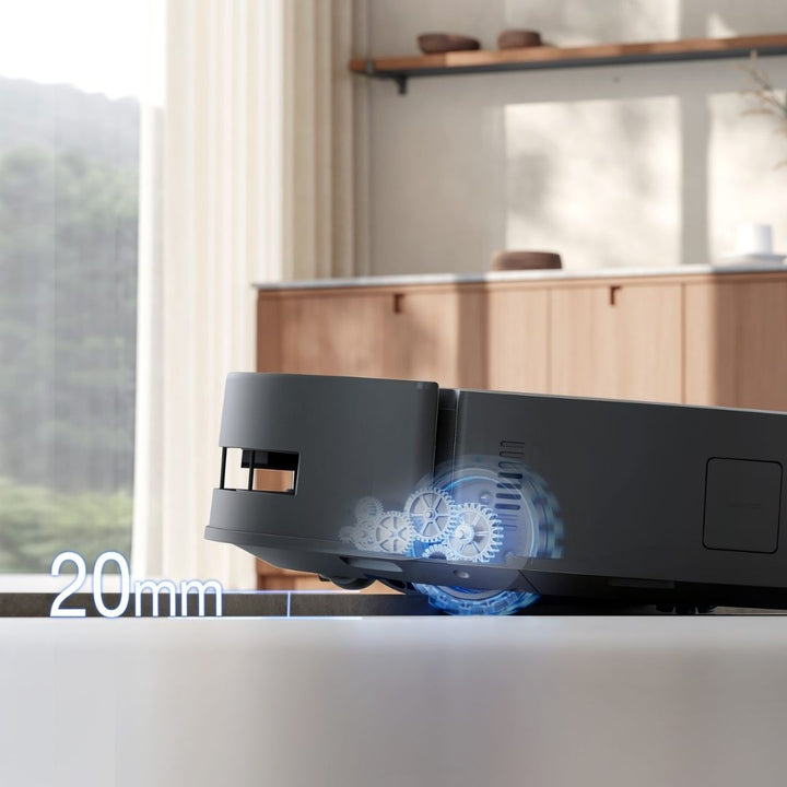 ECOVACS DEEBOT - T80s OMNI Robot Vaccum OZMO ROLLER - Black