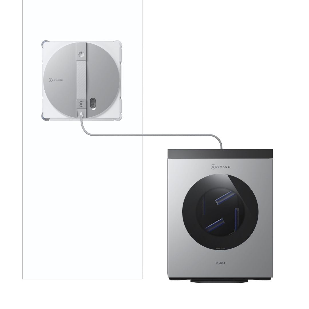 WINBOT W3 OMNI Robot Window Cleaner – Vortex Wash with WIN-SLAM 5.0 Sensor Detection