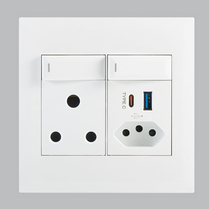 Modular Socket &amp; Switch Inserts - 4 x 4 combo