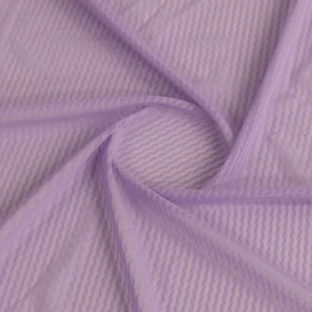 Fabric - Embossed Mesh Ribbon Weave  - 150 cm