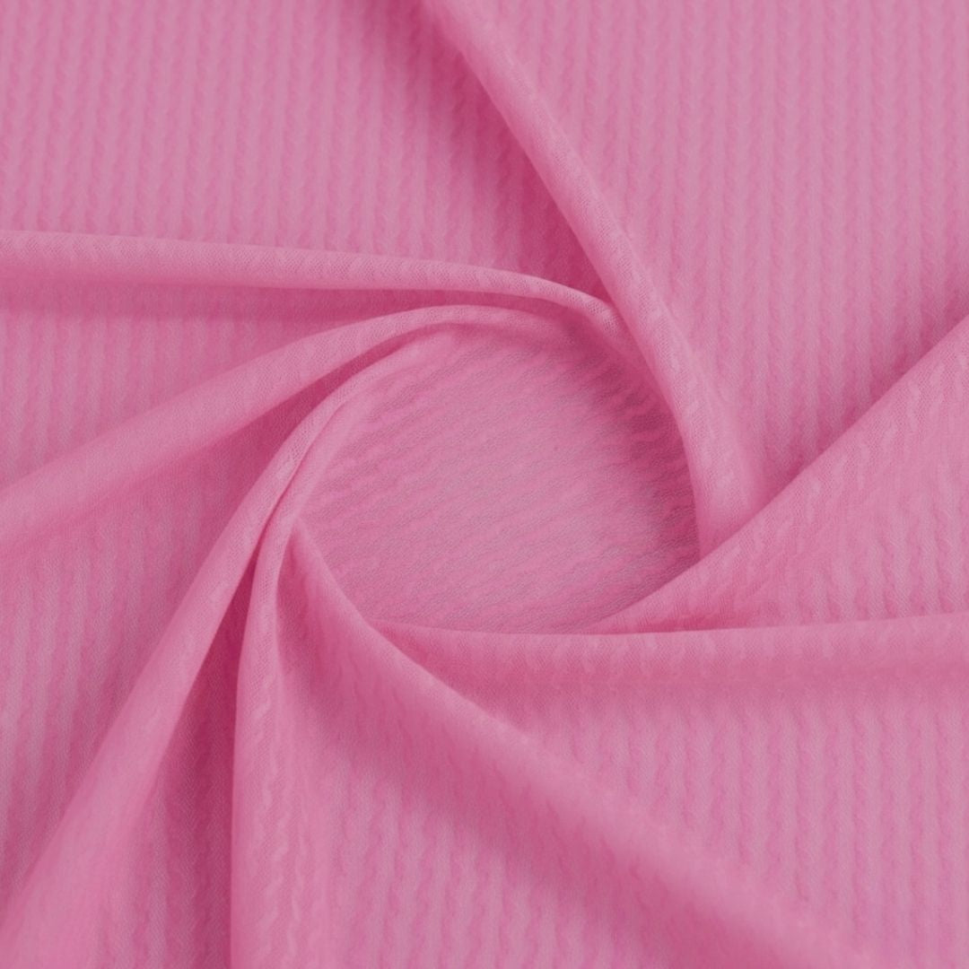 Fabric - Embossed Mesh Ribbon Weave  - 150 cm