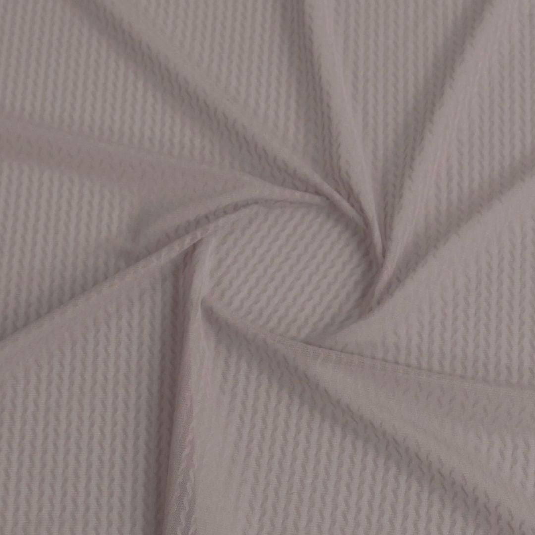 Fabric - Embossed Mesh Ribbon Weave  - 150 cm
