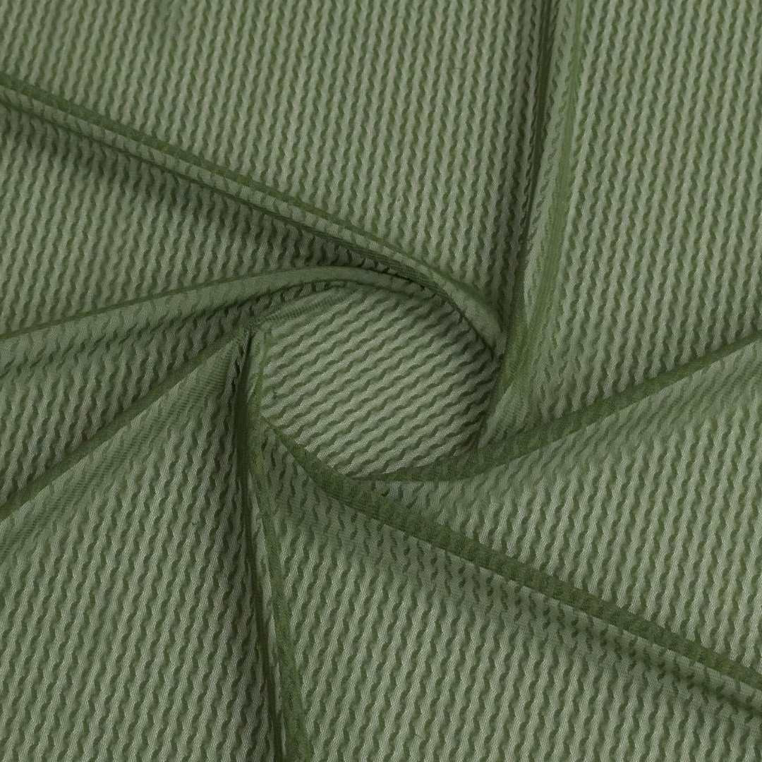 Fabric - Embossed Mesh Ribbon Weave  - 150 cm