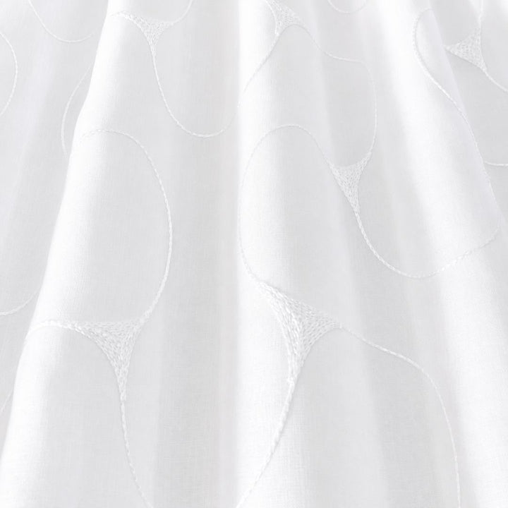 Sheer Fabric - Embroidered Linen 1
