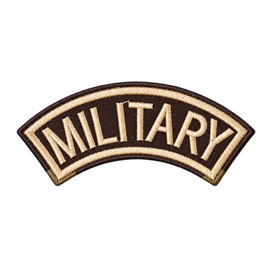 Embroidered Patches - Iron On - Military