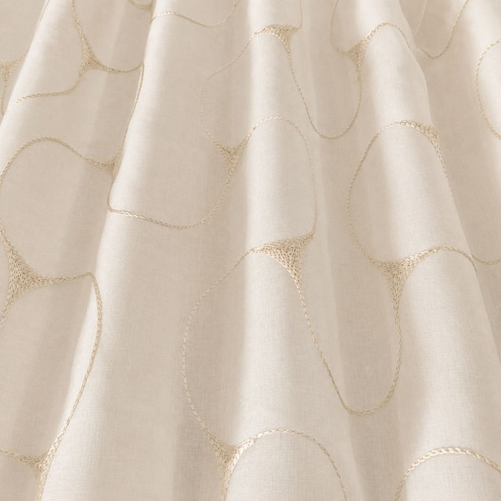 Sheer Fabric - Embroidered Linen 1