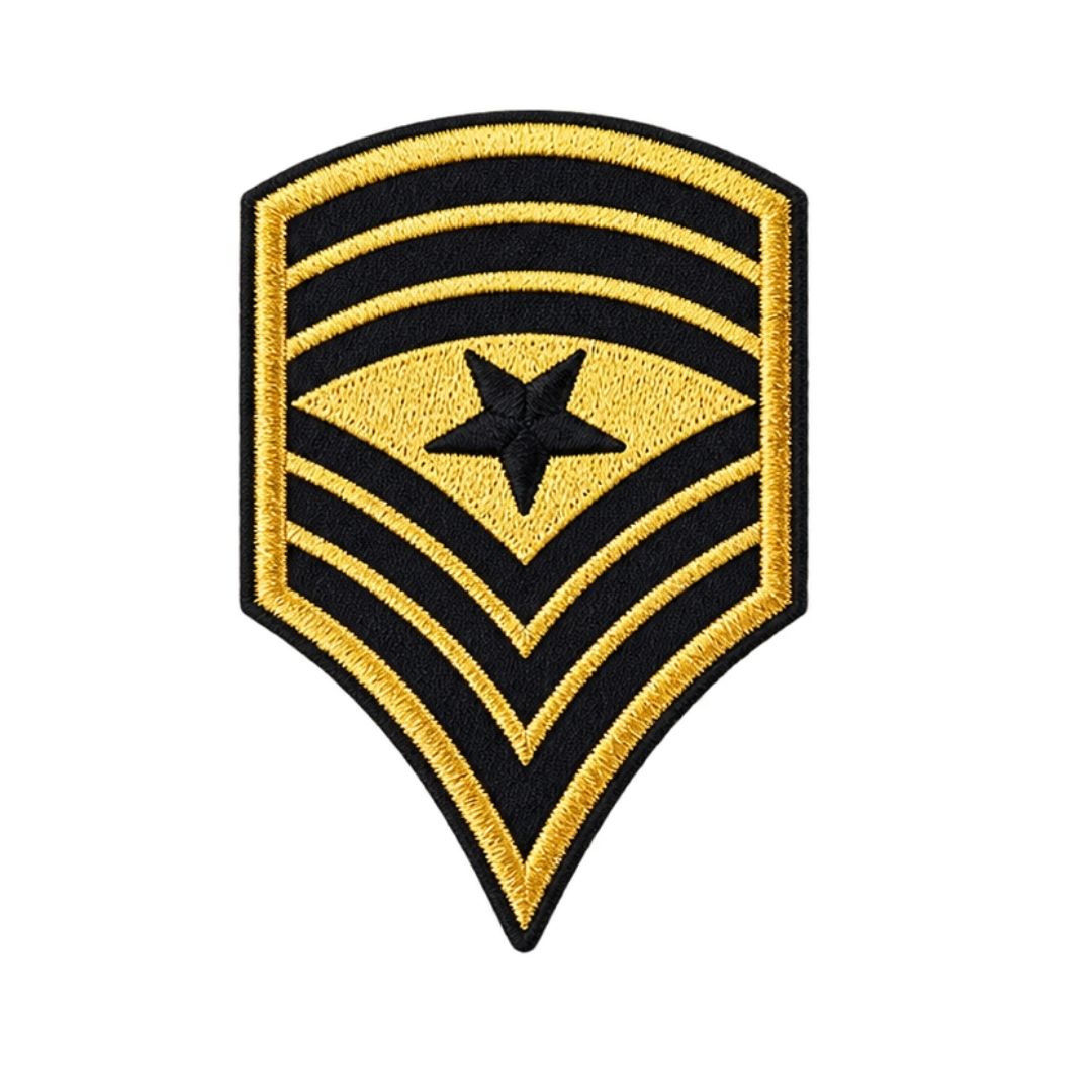 Embroidered Patches - Iron On - Military