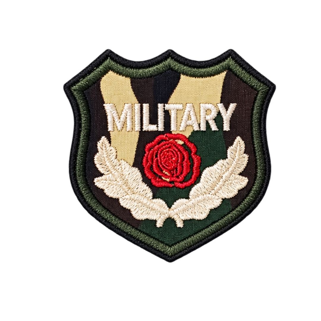 Embroidered Patches - Iron On - Military