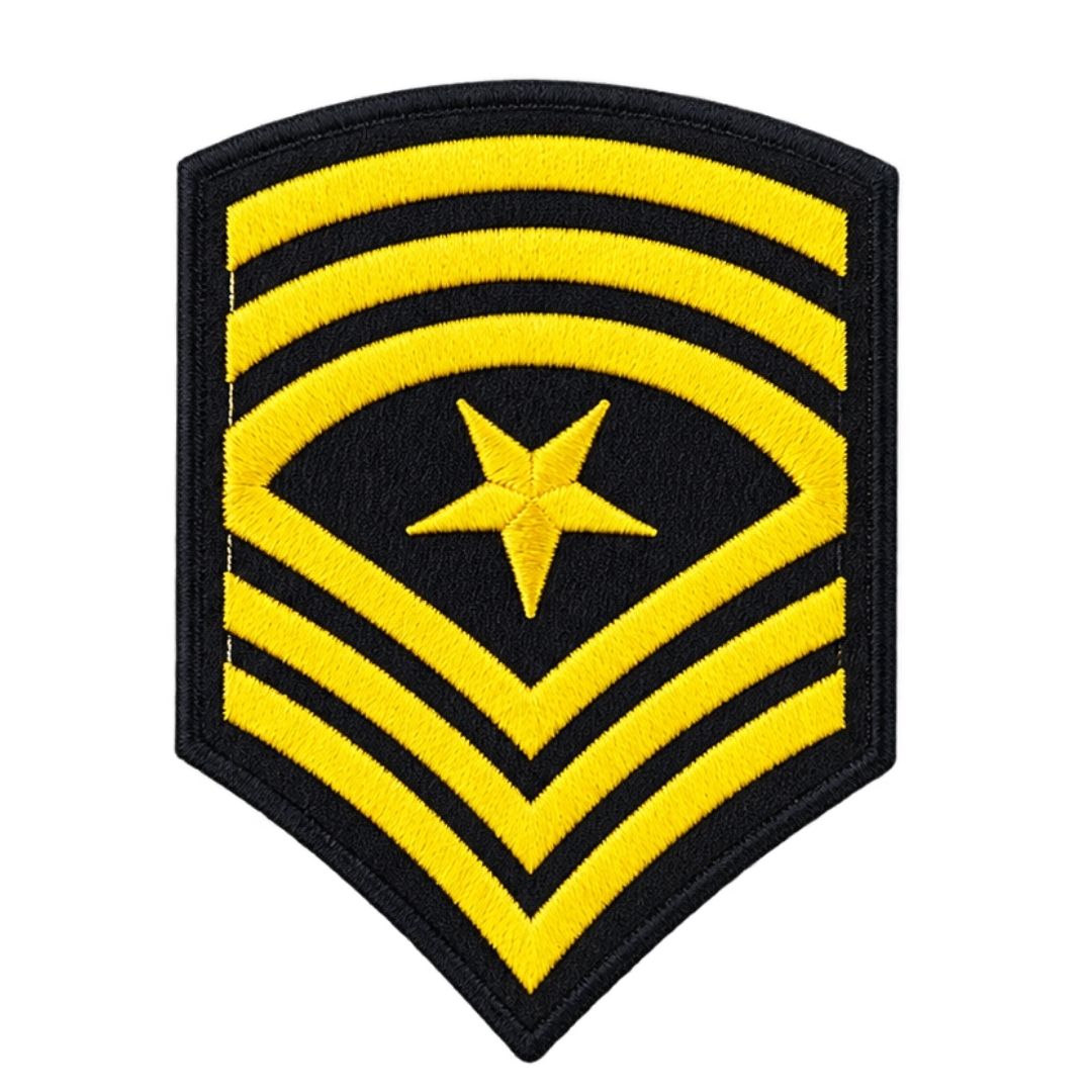 Embroidered Patches - Iron On - Military