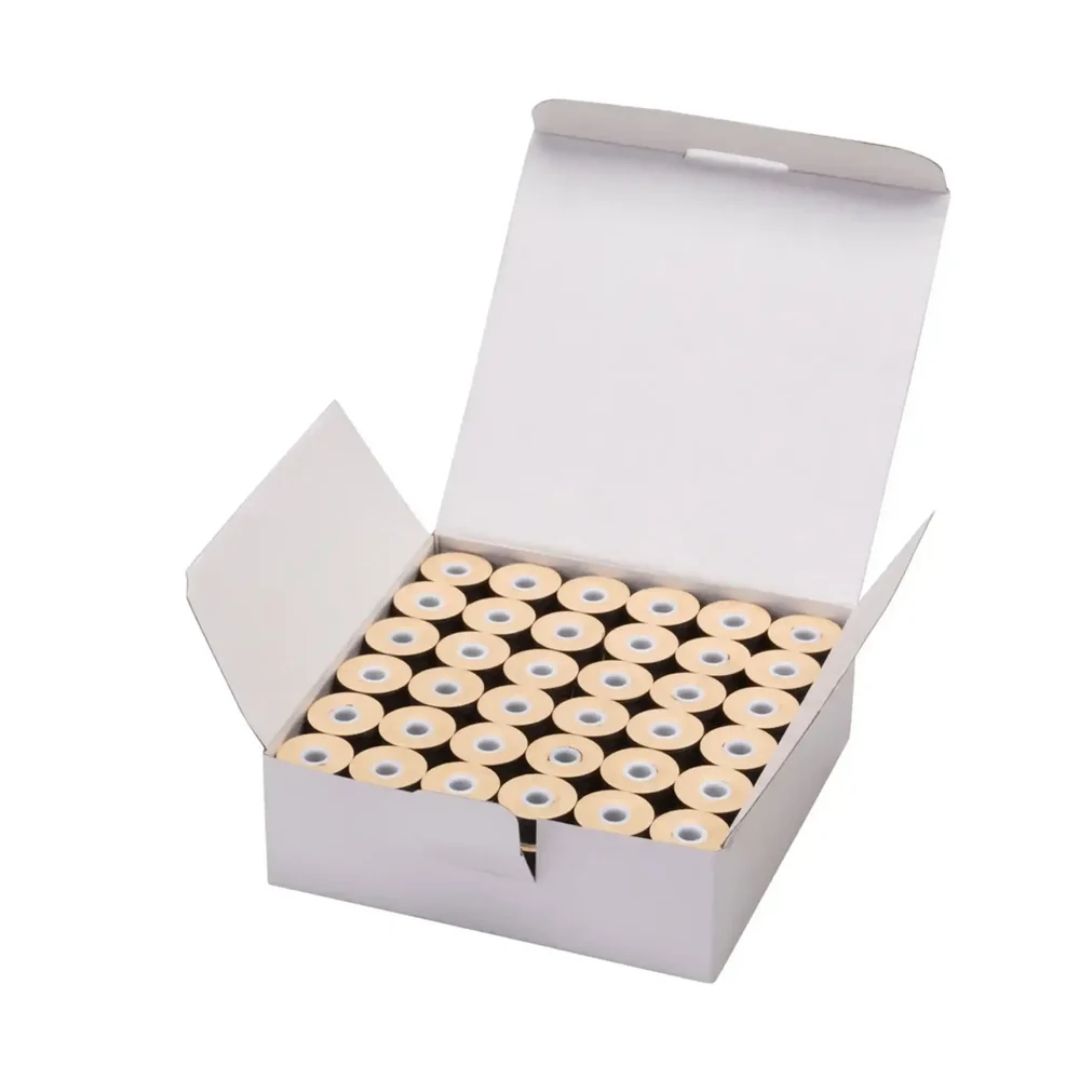 Pre-wound sewing machine bobbins