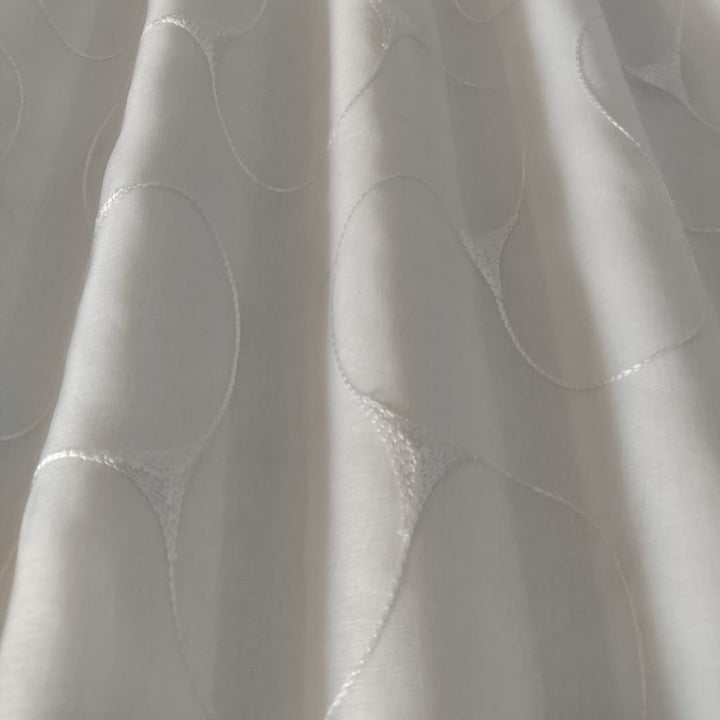 Sheer Fabric - Embroidered Linen 1