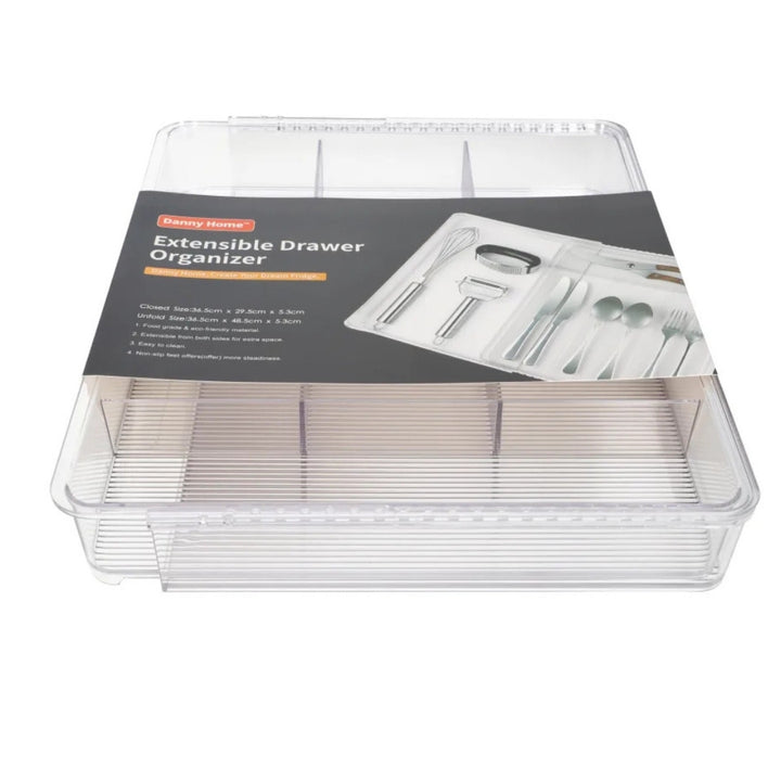 Acrylic Cutlery Tray-  36.5cm