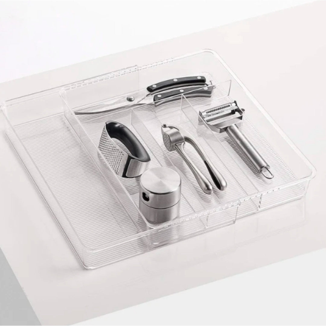 Acrylic Cutlery Tray-  36.5cm