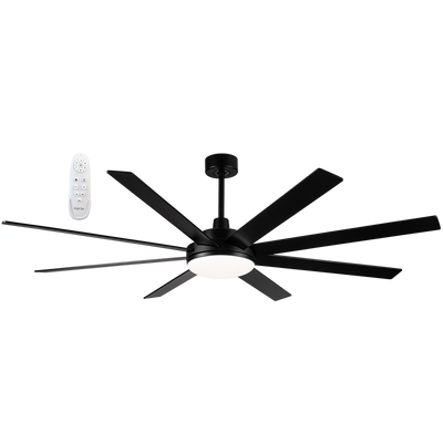 Ceiling Fans - Metal Base 8 Blades