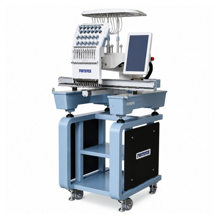Fortever FT-1201R PRO - Single Head Embroidery Machine - Industrial