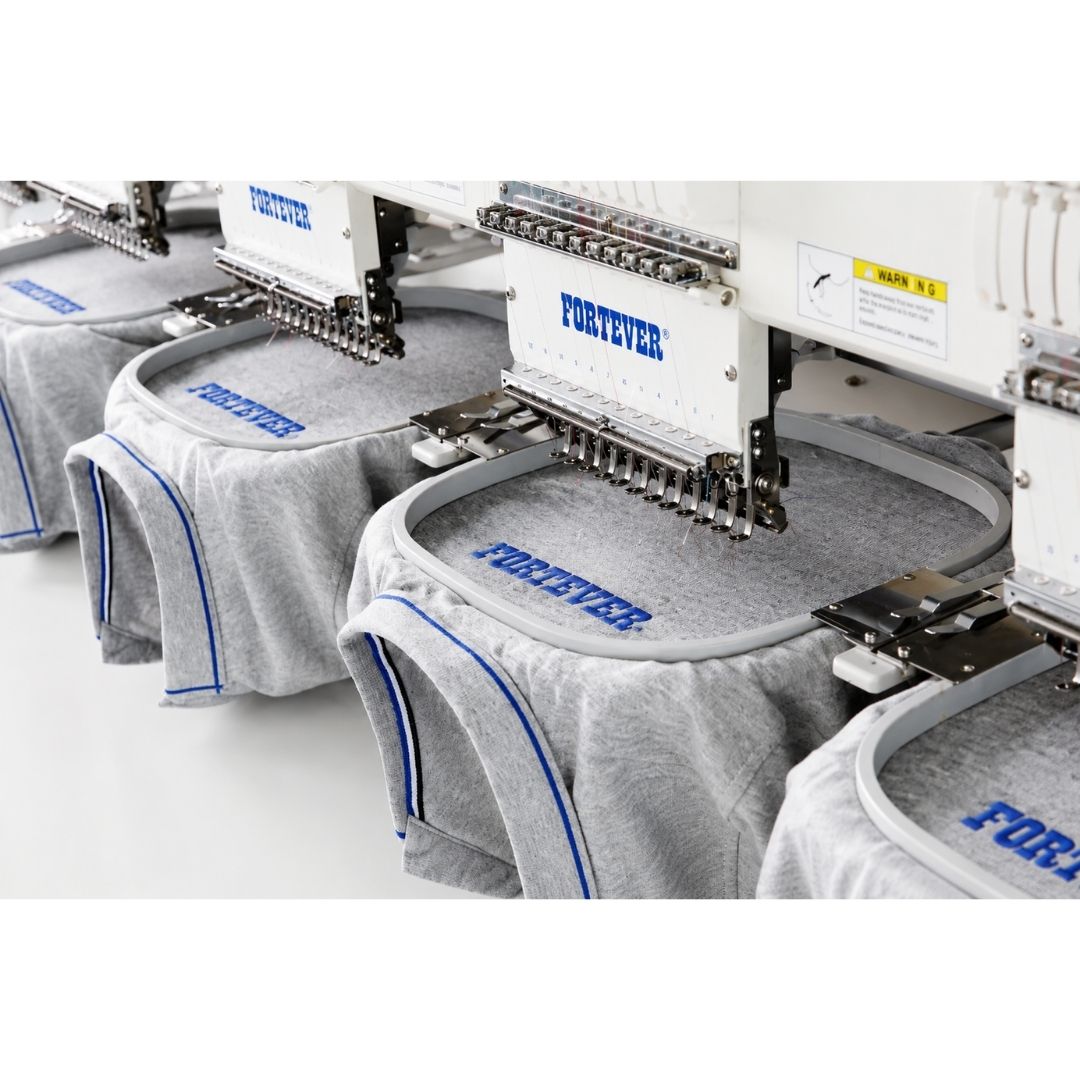 Fortever FT-1504HC - 4 Head Embroidery Machine - Industrial