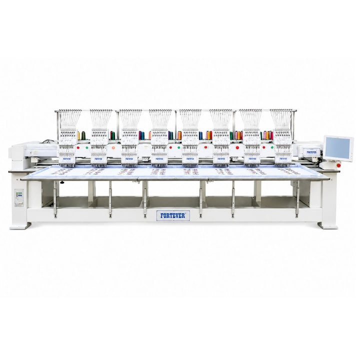 Fortever FT-1508HC - 8 Head Embroidery Machine - Industrial