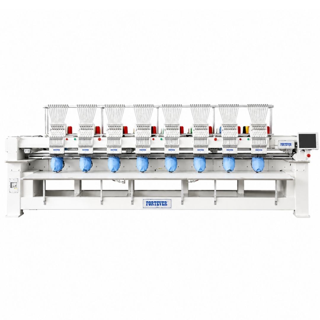 Fortever FT-1508HC - 8 Head Embroidery Machine - Industrial