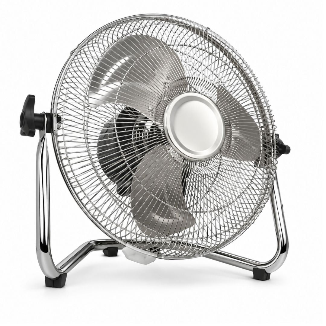 Floor Fan - 12 Inch Chrome - 40W