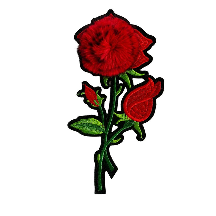 Embroidered Patches - Iron On - 3D Floral