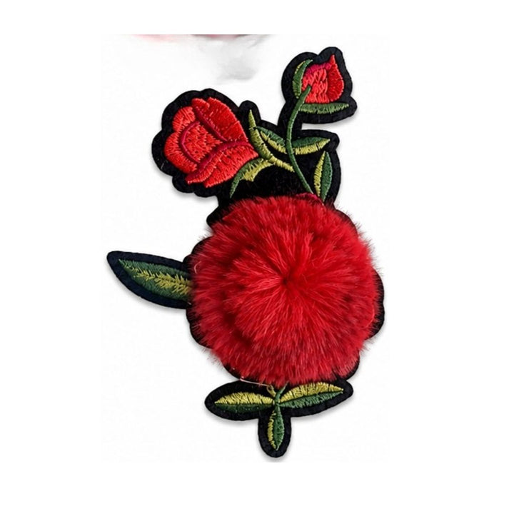 Embroidered Patches - Iron On - 3D Floral